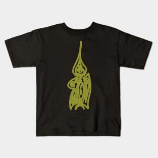 Wizard. Green Fantasy Creature Kids T-Shirt